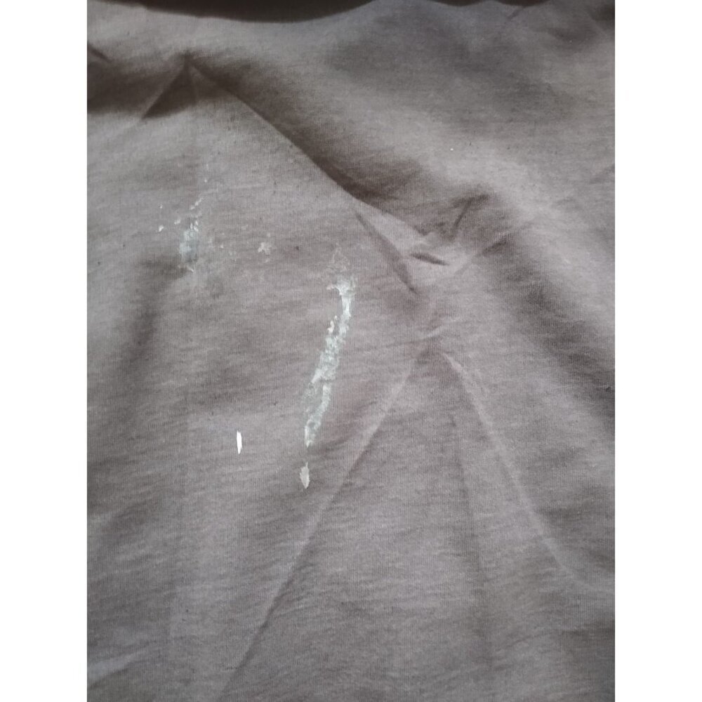 Carhartt Hoodie Men's XL Dark Brown Full Zip Thermal Lined Distressed Thrashed - Picture 10 of 13